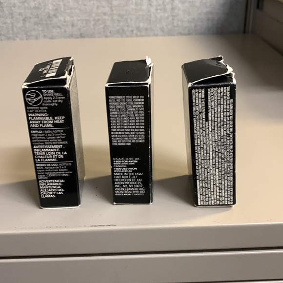 Avon Nailwear Pro Plus New in Box Set of 3 Real Red Venus and Rave - Picture 6 of 16